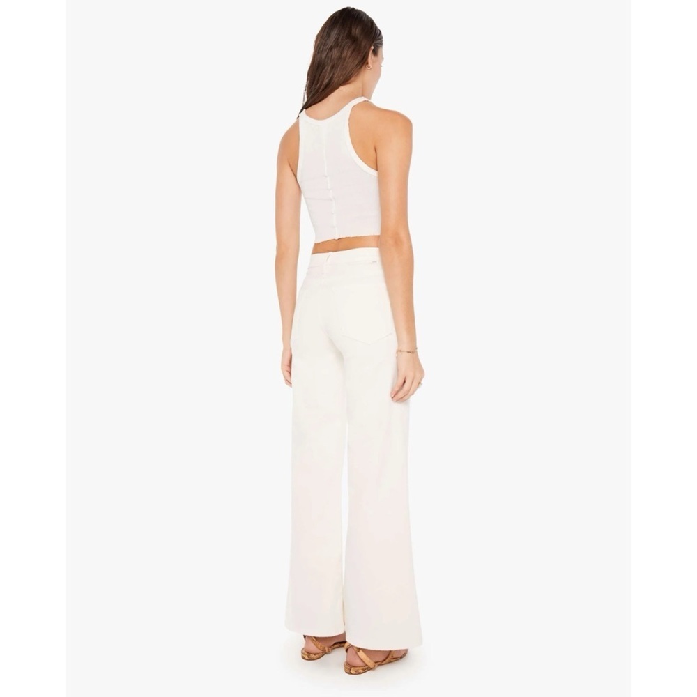 MOTHER | Jeans | Mother The Twister Skimp Jeans Cream Puffs White Denim ...